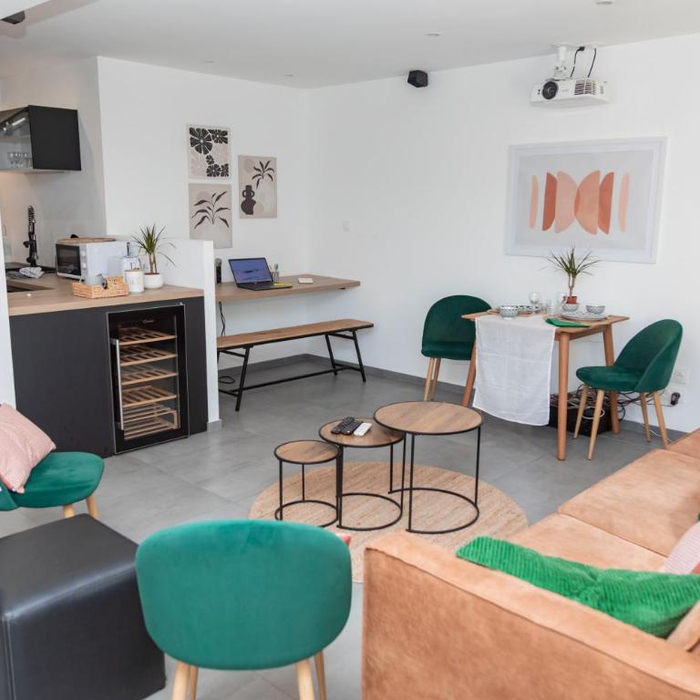 L'appart CinéSpa Balneo Home-Cinema - Apartamento de 1 dormitorio - 10
