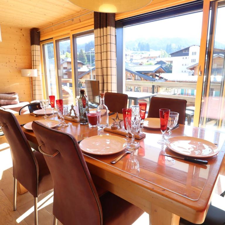 Les Gets - Appart 74m² Près du Centre avec Balcon et TV - Apartment mit 2 Schlafzimmern - 7