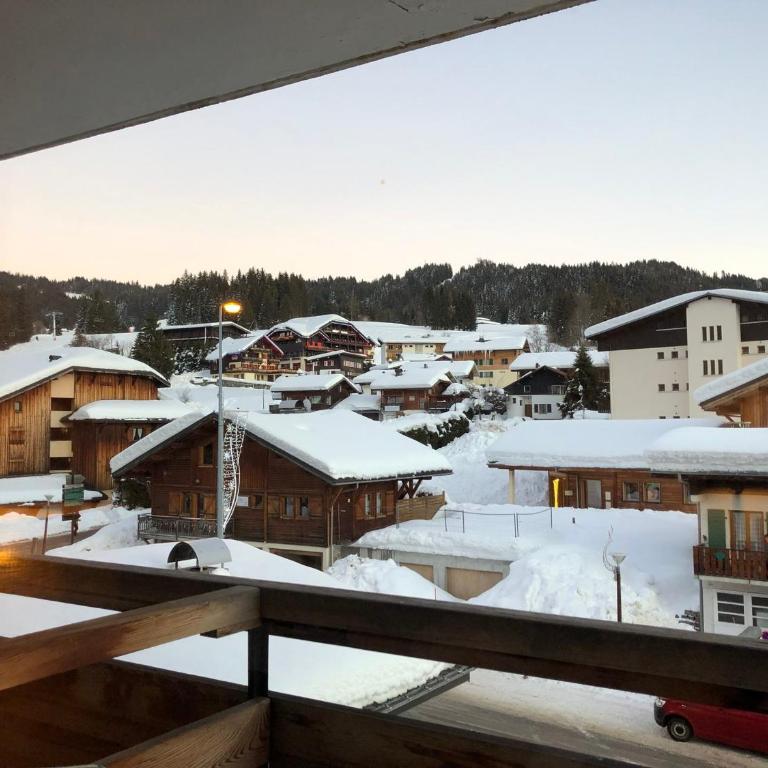 Les Gets - Appart 74m² Près du Centre avec Balcon et TV - Apartment mit 2 Schlafzimmern - 14