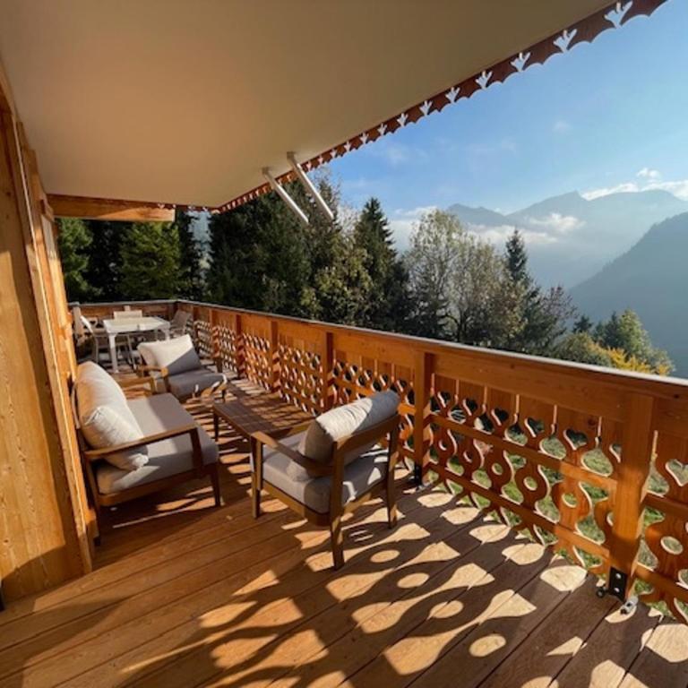 Superbe appartement à Châtel : 6 pers., parking, terrasse vue montagnes - Appartement 3 Chambres - 8