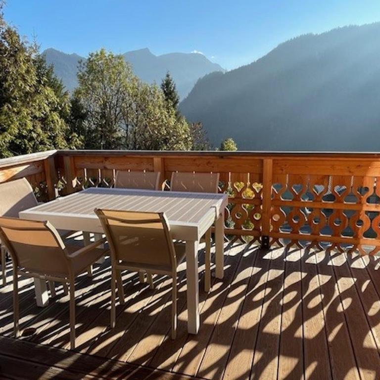 Superbe appartement à Châtel : 6 pers., parking, terrasse vue montagnes - Appartement 3 Chambres - 9