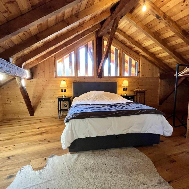 Chalet rénové à Samoëns, proche centre, skis-bus - Chalet mit 3 Schlafzimmern - 12