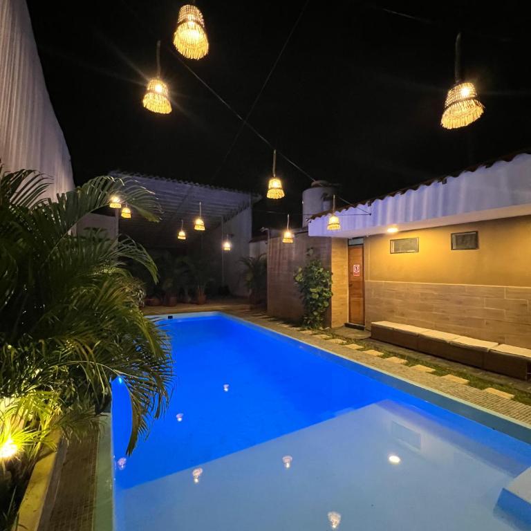 Casa Greemat 2Habs con AC, piscina a pasos de la playa - Two-Bedroom House - 28
