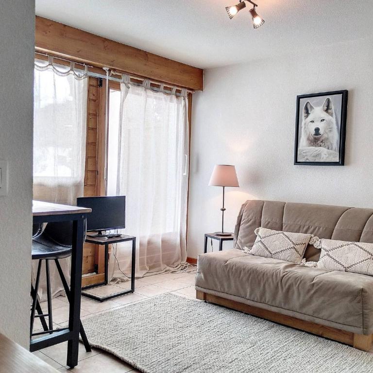 2 pabo2 Appartement 5 personnes proche centre du village et domaine skiable - Appartamento con 1 Camera da Letto e Terrazza - 2
