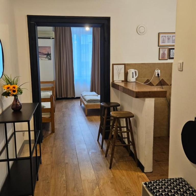 Downtown Belgrade Hostel and Apartments - Komfor Četvorokrevetna Soba - 3