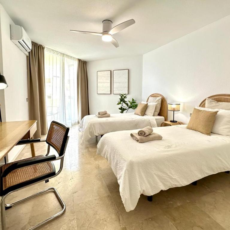 Marbella playa - Apartamento de 2 dormitorios con terraza y vistas al mar - 10