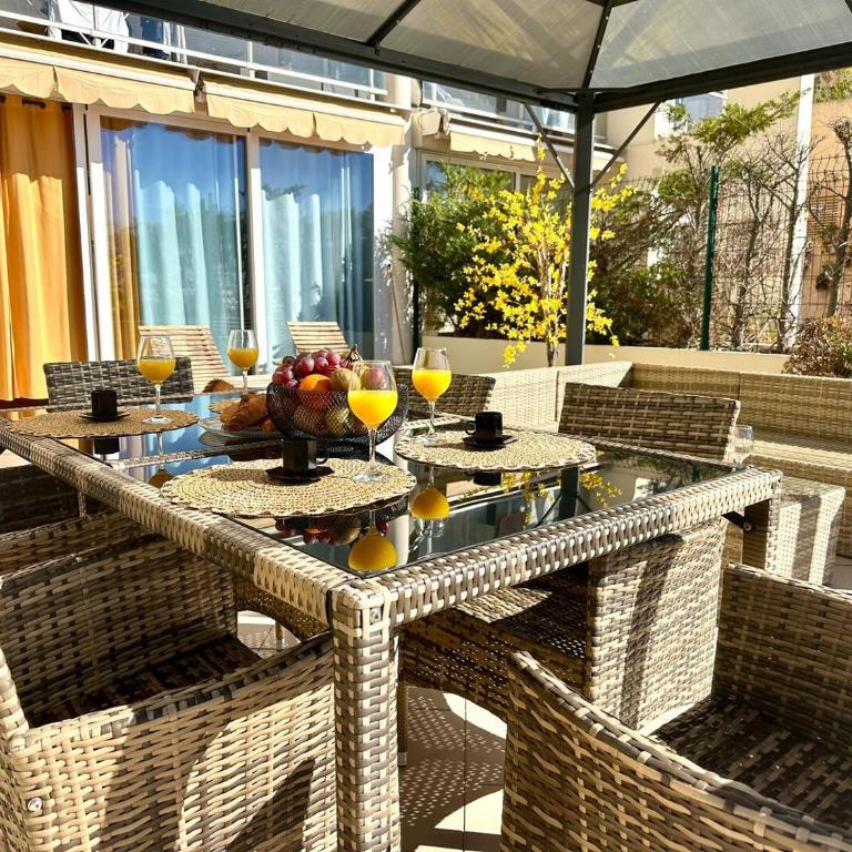 Skyline Mer & Monaco - Terrasse - Parking - AC - Two-Bedroom Apartment with Sea View - 25