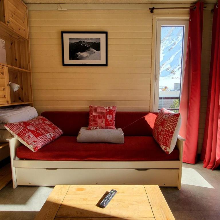 Studio cosy à Tignes, 20m², balcon Sud-Est, vue montagne - FR-1-449-187 - Studio - 8