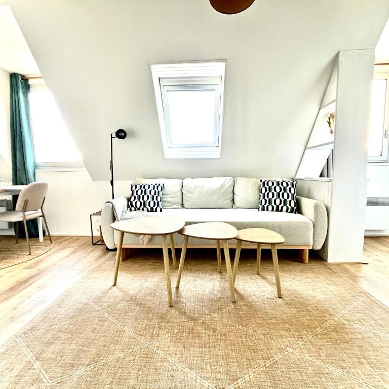 Appartement Douillet - Vue Mer - Piscine/ Tennis - Appartamento con 1 Camera da Letto - 3