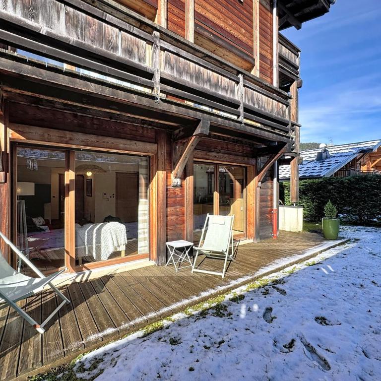 Amapa - Les Gets - ski in-out - Appartement - Vue sur Jardin - 4