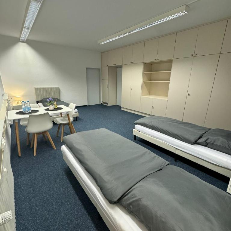 StayFlex Nürnberg - free Parking, close to train and bus - Habitación Triple con baño compartido - 5