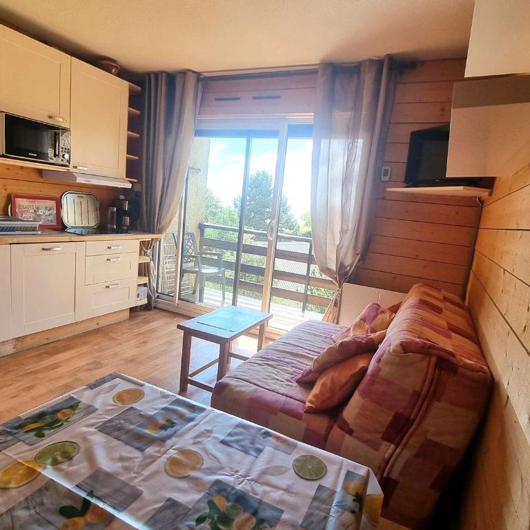 Studio 4/6 pers., Chaillol 1600, proche ski/rando, balcon S/O, TV, lave-vaisselle, animaux ok. - FR-1-393-66 - Monolocale - 11
