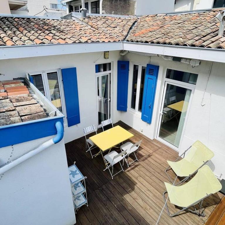 Élégante maisonnette à 230m de la plage avec terrasse, clim, WiFi - idéale 5 pers., Arcachon - FR-1-433-100 - Apartment - 10