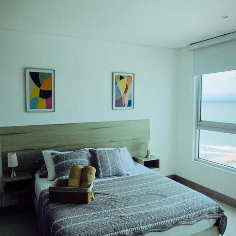 Palmeto beach apto 1204 frente al mat - Apartamento de 1 dormitorio con balcón y vistas al mar - 2