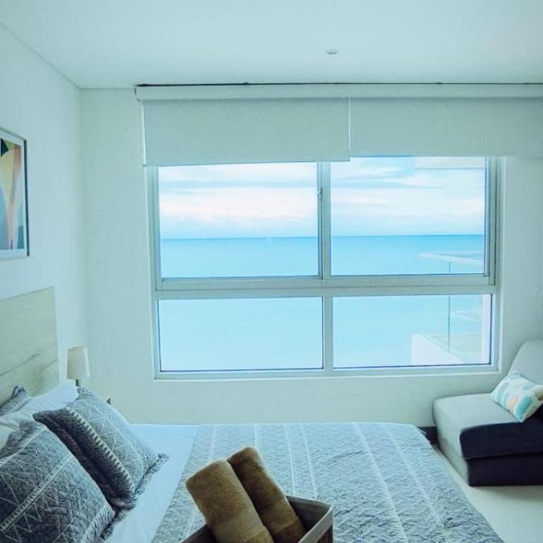 Palmeto beach apto 1204 frente al mat - Apartamento de 1 dormitorio con balcón y vistas al mar - 6