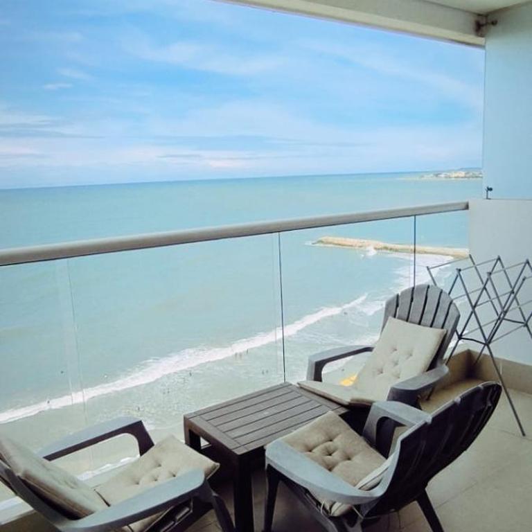 Palmeto beach apto 1204 frente al mat - Apartamento de 1 dormitorio con balcón y vistas al mar - 11