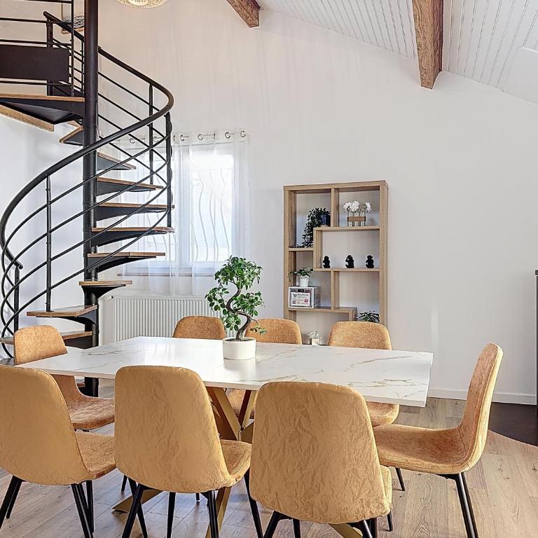Maison 7 personnes Quartier Oradou Pardieu - Apartment mit 2 Schlafzimmern - 15