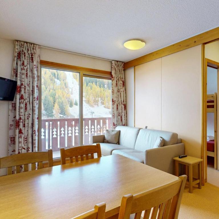 Les Arolles - La Plagne 1800 - Apartment mit 1 Schlafzimmer, Balkon und Bergblick - 8