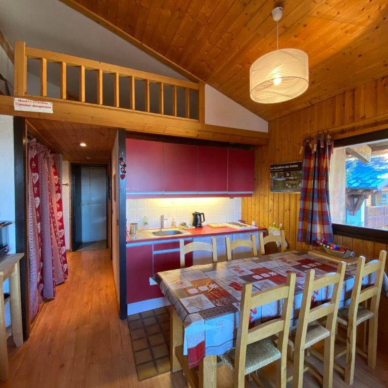 Appartement cosy aux Saisies, 6 pers, plein sud, proche centre - Apartamento de 1 dormitorio - 12