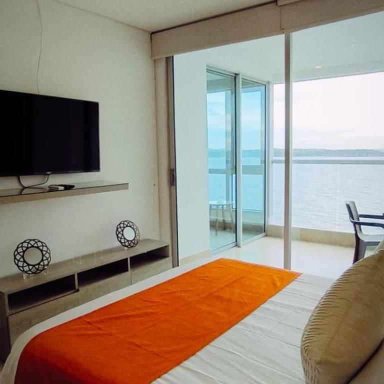 Palmeto sunset apto 3504 de frente al lago - Apartamento de 1 dormitorio - 2