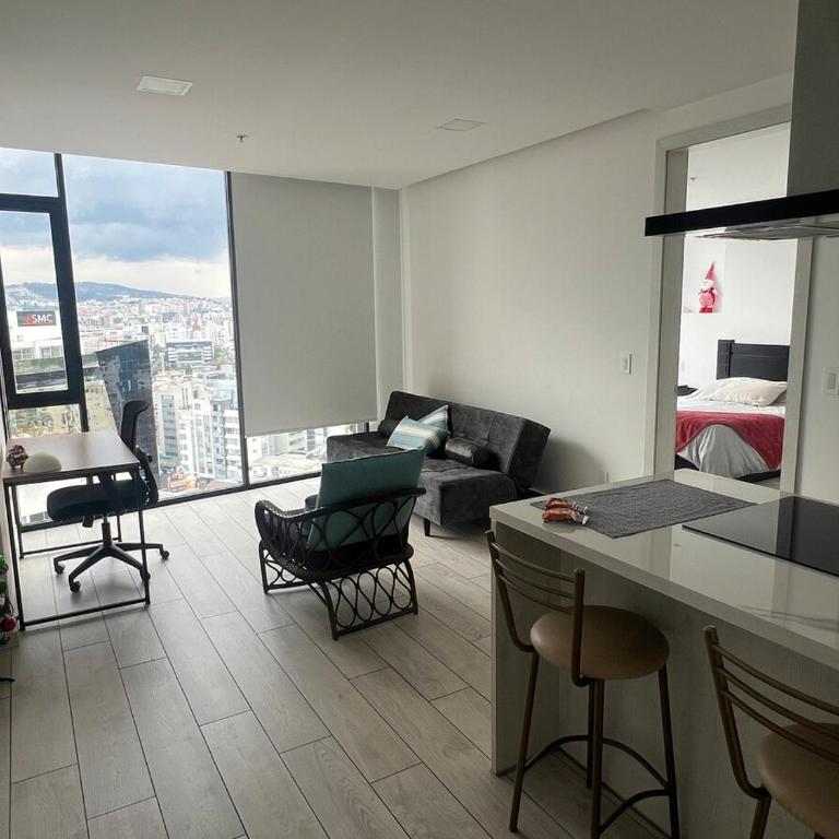 Suite Piso 17 - Increible Vista - Agua filtrada ilimitada - One-Bedroom Suite - 3