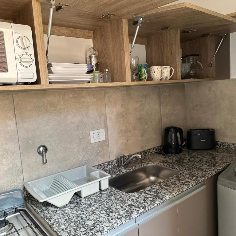NUEVO a 3 cuadras del shopping Patio Olmos con ASADOR y terraza amoblada - Apartamento de 1 dormitorio - 31