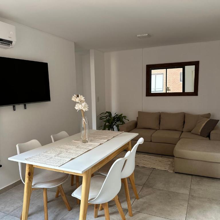 NUEVO a 3 cuadras del shopping Patio Olmos con ASADOR y terraza amoblada - Apartamento de 1 dormitorio - 1