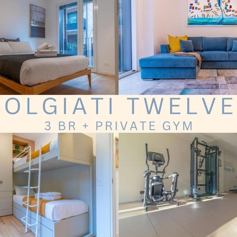 Olgiati Twelve - 3 Charming Bedrooms and Gym - Appartamento con 3 Camere da Letto - 22