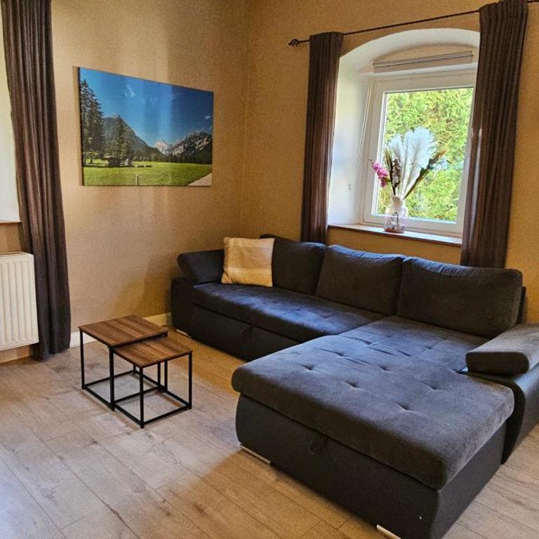 Ferien- und Pferdegut Schloss Treffen - Apartment mit 1 Schlafzimmer - 13