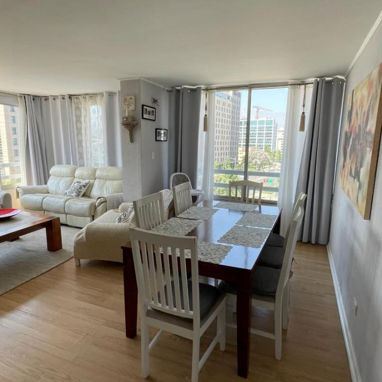 Departamento Familiar Las Condes 3 Habitaciones Lado Schopping Parque Arauco - Three-Bedroom Apartment with View - 5