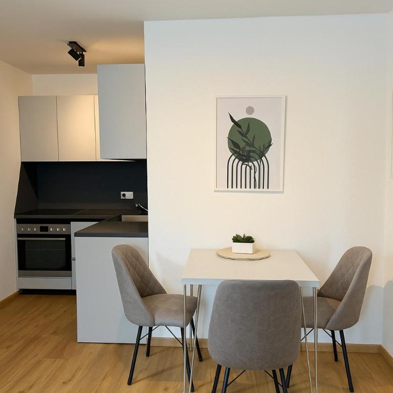 Allgäu Suites - Innenstadt, Schlafzimmer, Küche, Parkplatz möglich, Dachterrasse - Appartamento Suite - 7
