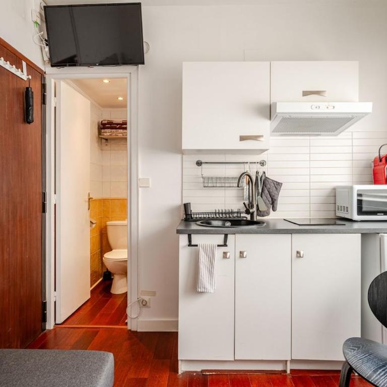 studette a coté de la mer et la promenade - Appartement 1 Chambre - 3