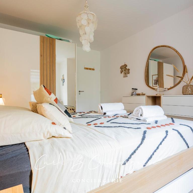 ECHAPPE ZEN Cozy secure apartment Sea and city Concarneau - Appartement 1 Chambre - 5