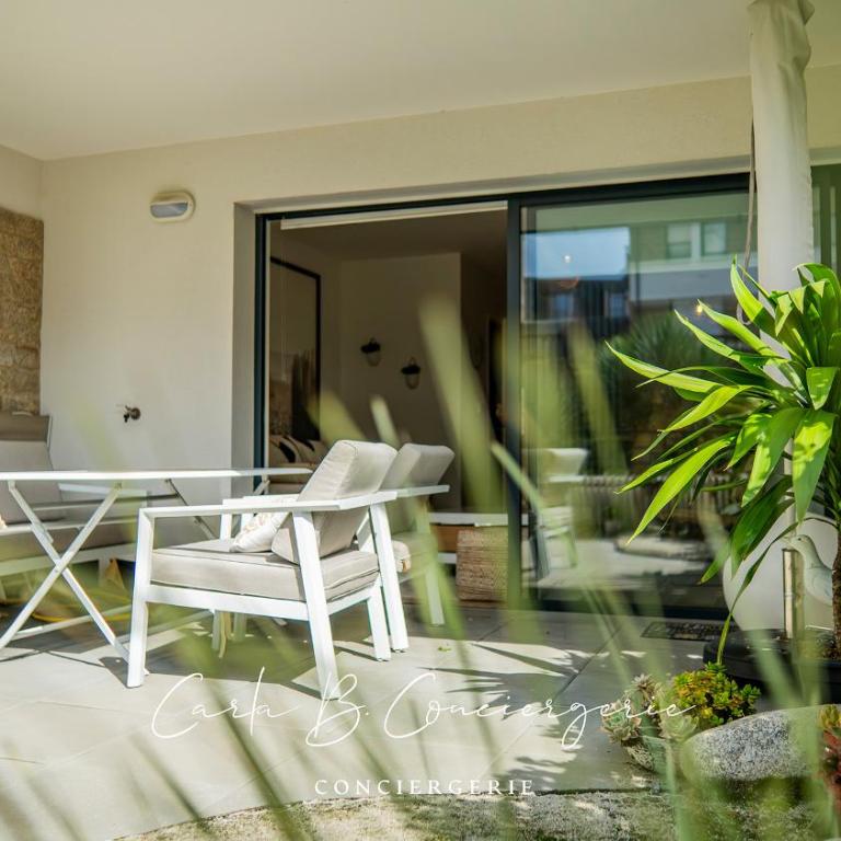 ECHAPPE ZEN Cozy secure apartment Sea and city Concarneau - Appartement 1 Chambre - 15