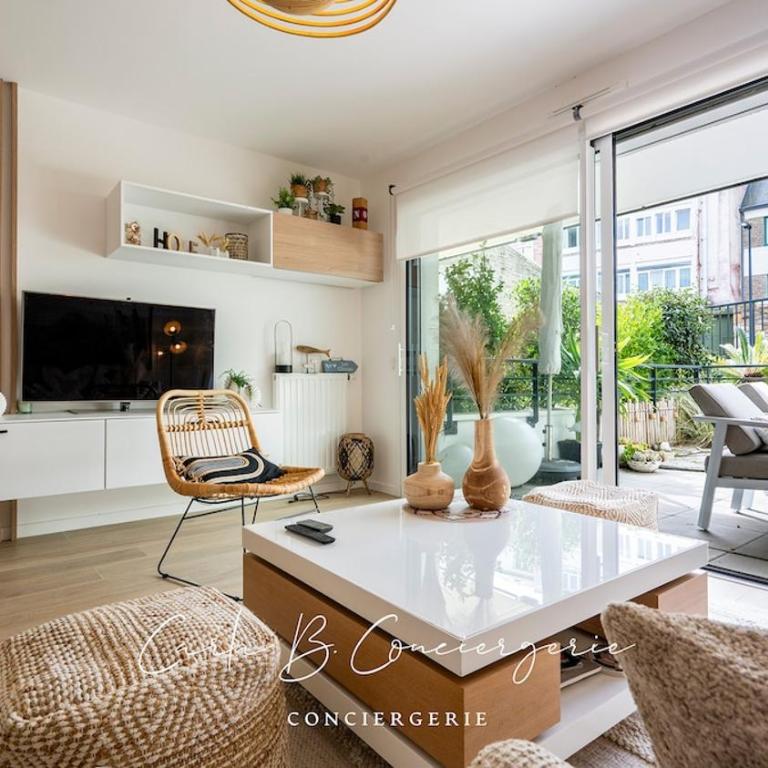 ECHAPPE ZEN Cozy secure apartment Sea and city Concarneau - Appartement 1 Chambre - 20