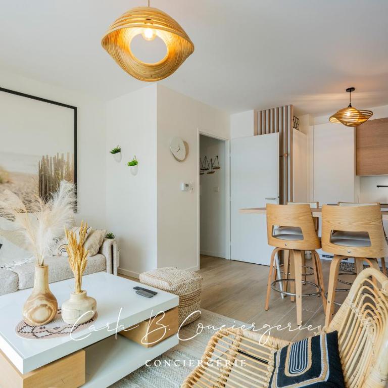 ECHAPPE ZEN Cozy secure apartment Sea and city Concarneau - Appartement 1 Chambre - 29