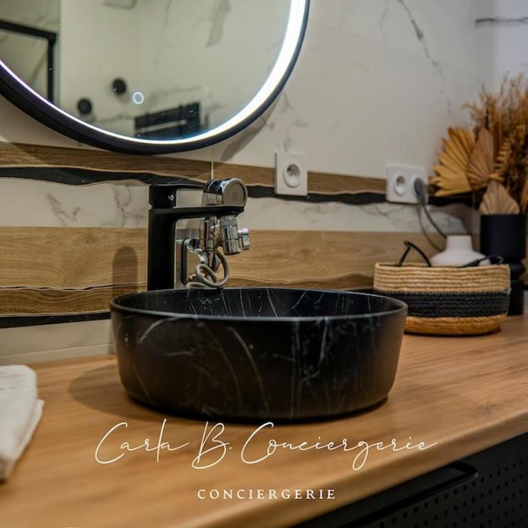 ECHAPPE ZEN Cozy secure apartment Sea and city Concarneau - Appartement 1 Chambre - 45