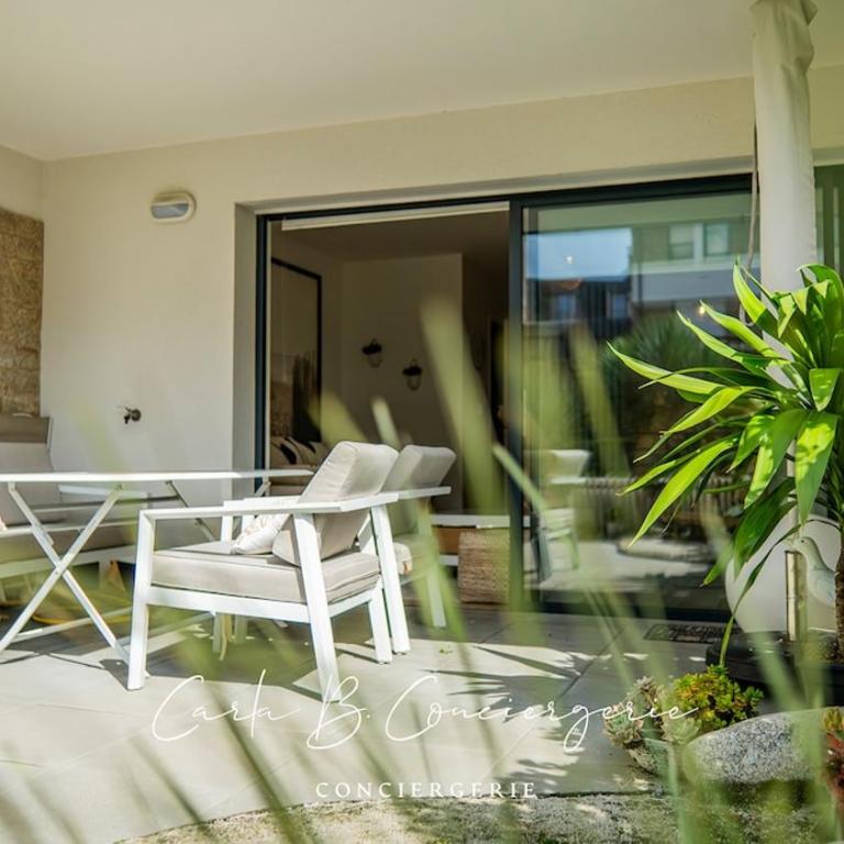 ECHAPPE ZEN Cozy secure apartment Sea and city Concarneau - Appartement 1 Chambre - 47