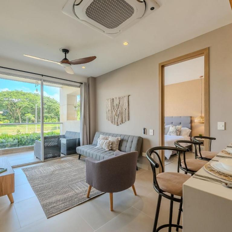 Dream Location in Cartagena | Premium Apartment at Baia Kristal - Deluxe Two-Bedroom Apartment with Garden View - 31