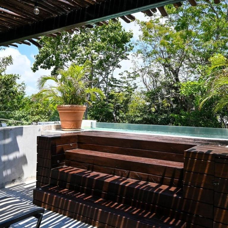 Mayan Culture Villa with Rooftop Pool - Villa - 4