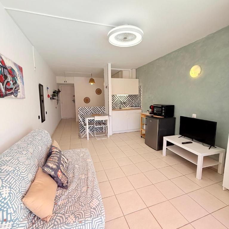 Sunny terrace, fast WiFi relax & remote work quiet area - Apartamento de 1 dormitorio - 16