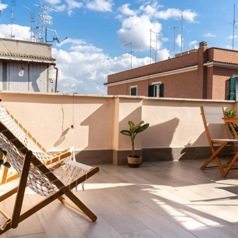 Attico con Terrazzo - Apartment mit 1 Schlafzimmer und Terrasse - 34