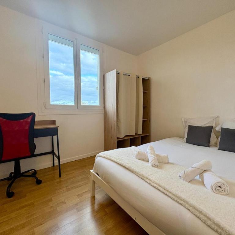 Superbe appt 3 ch à 2 pas du circuit des 24H - One-Bedroom Apartment - 15
