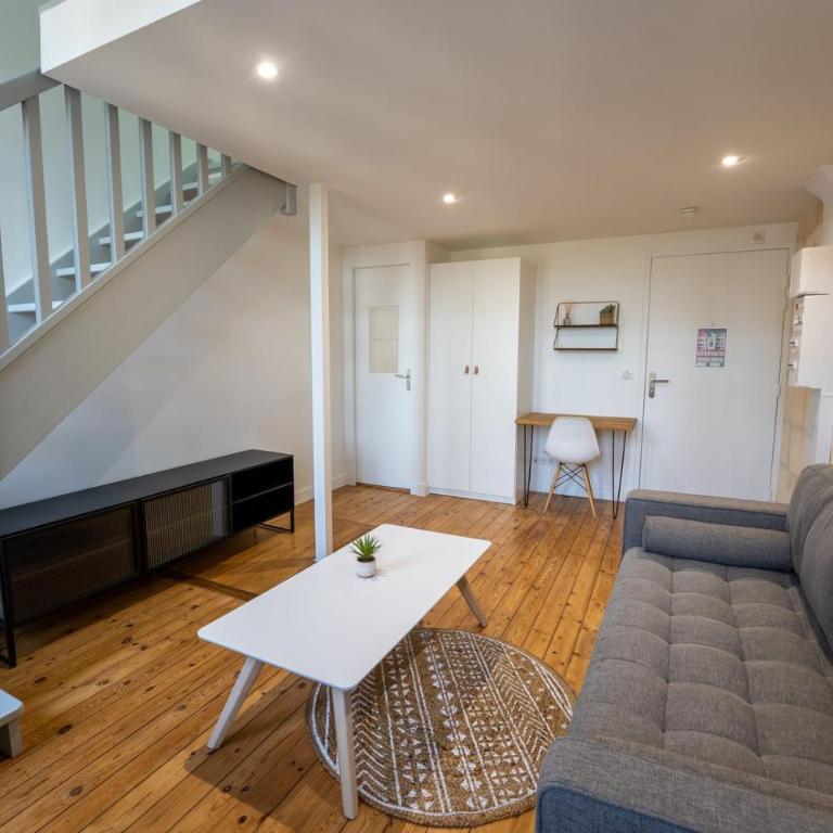 Résidence Coliving Bordeaux : Chambres Privées Tout Inclus - Chambre Double avec Salle de Bains Privative - 24