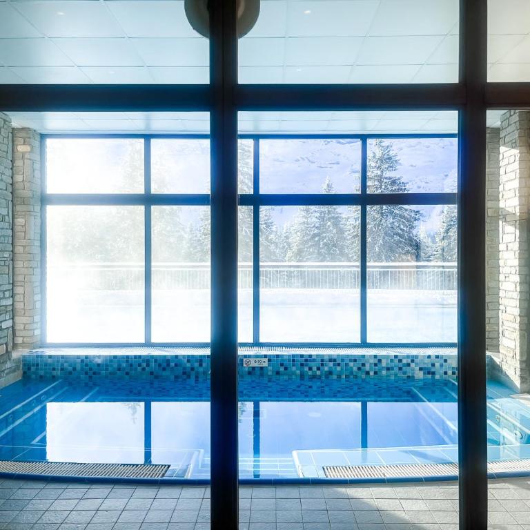 Residence Terrasses Eos, T2 48m2 Sud, Vue Montagne, avec Cheminee, Parking, Piscine - Appartement 1 Chambre avec Balcon et Vue sur les Montagnes - 60
