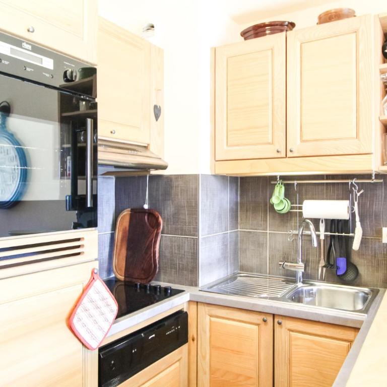 Residence Terrasses Eos, T2 48m2 Sud, Vue Montagne, avec Cheminee, Parking, Piscine - Appartement 1 Chambre avec Balcon et Vue sur les Montagnes - 29