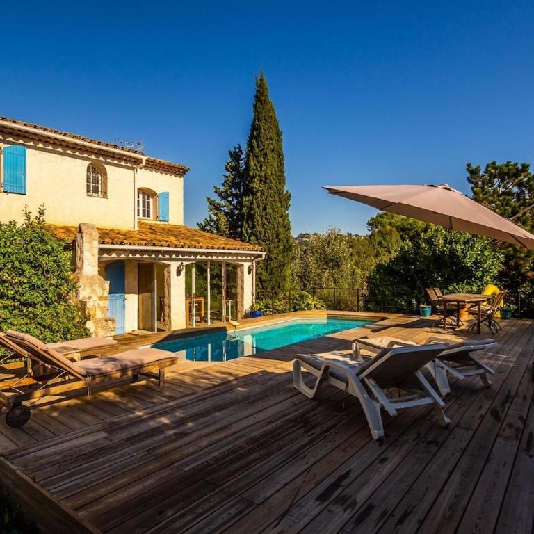 3 Bedroom 2 Bath Villa Private Pool in Mougins - Villa con 3 Camere da Letto - 15