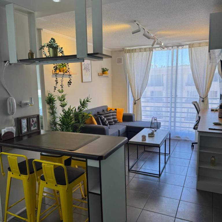 Luminoso Depto para 4 personas en Ovalle - Two-Bedroom Apartment - 1