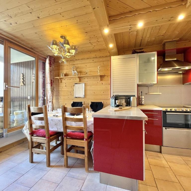 SO206 Grand 2 pieces style chalet Les Menuires - One-Bedroom Premium Apartment - 3