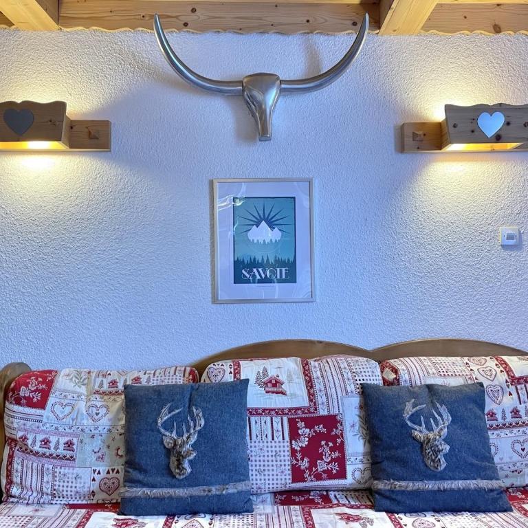 SO206 Grand 2 pieces style chalet Les Menuires - One-Bedroom Premium Apartment - 7